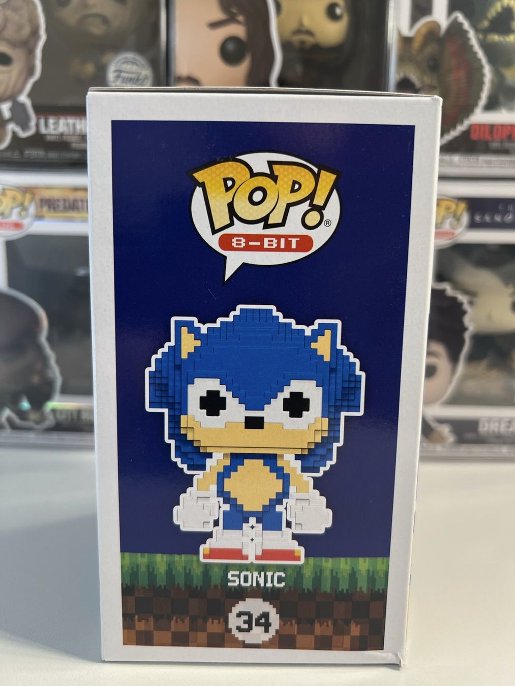 Funko Statuette: Funko POP! 8-Bit Games Sonic the Hedgehog Sonic Limitée – Nuovo e nell'imballaggio originale da Le Mouret venduto da perfectbijou 1