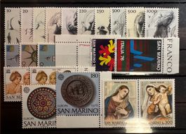 SAN MARINO 1976 JAHRGANG LUXUS MNH/**