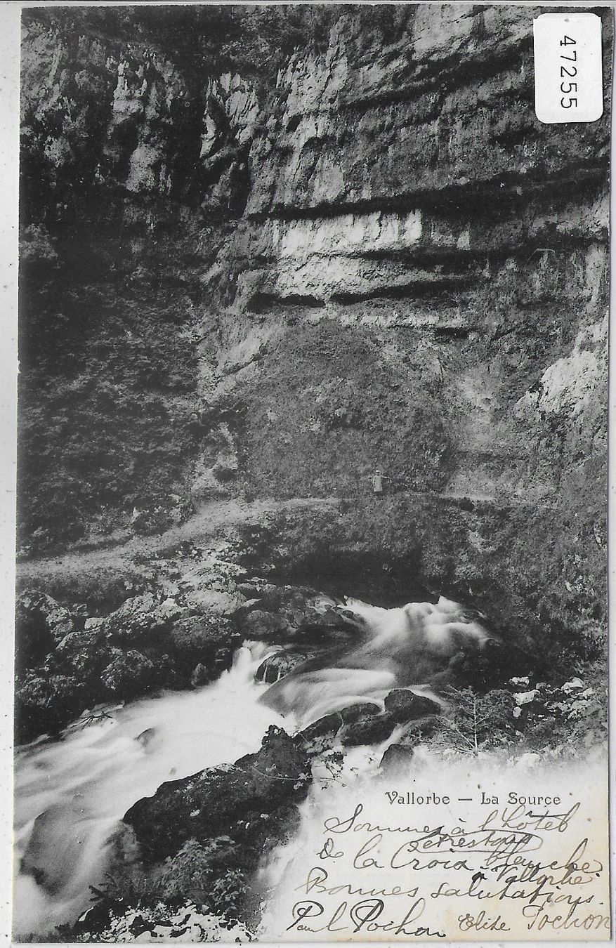 Cartes postales: Vallorbe - La Source – D'occasion à Ettingen par Kartenplanet