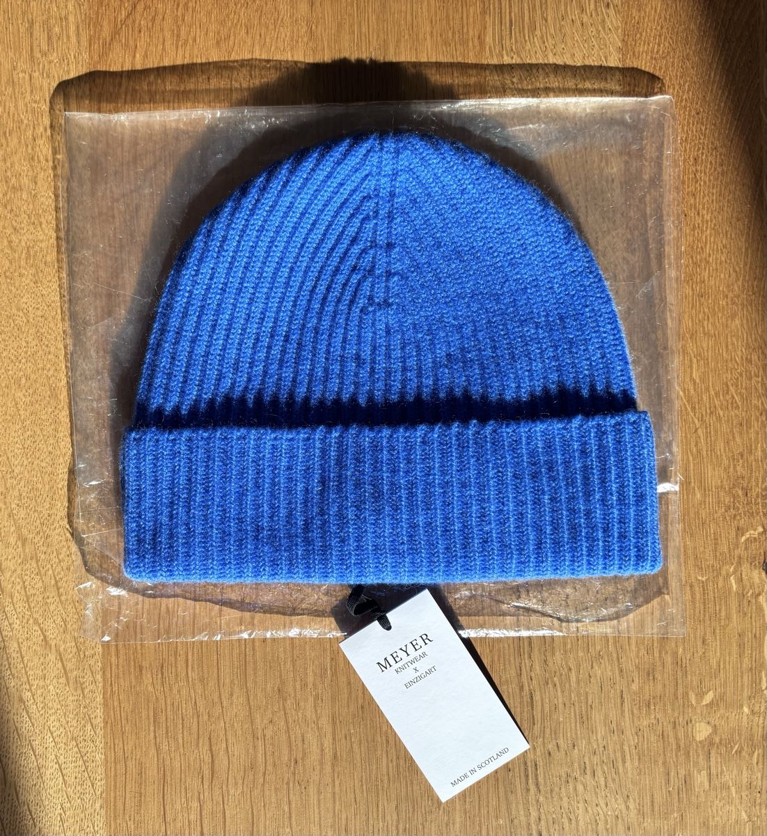 Copricapi, berretti & cappellini: MEYER KNITWEAR & EINZIGART cashmere beanie – Nuovo e nell'imballaggio originale da Kilchberg ZH venduto da ben_pc68 5