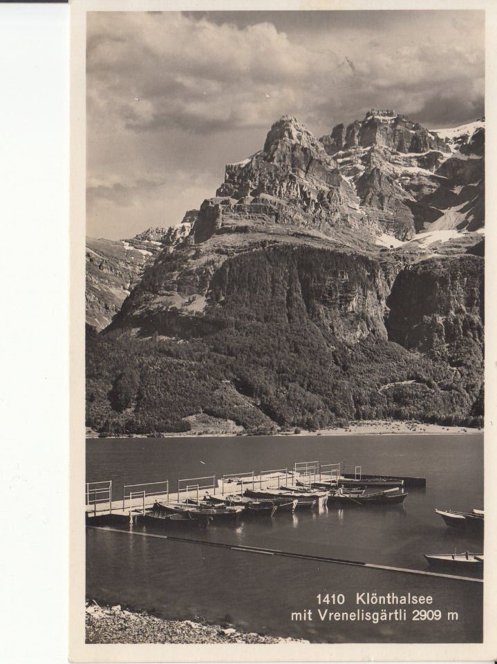 Cartoline postali: Klöntalersee 1932 – Usato da Bürglen TG venduto da StampGraf