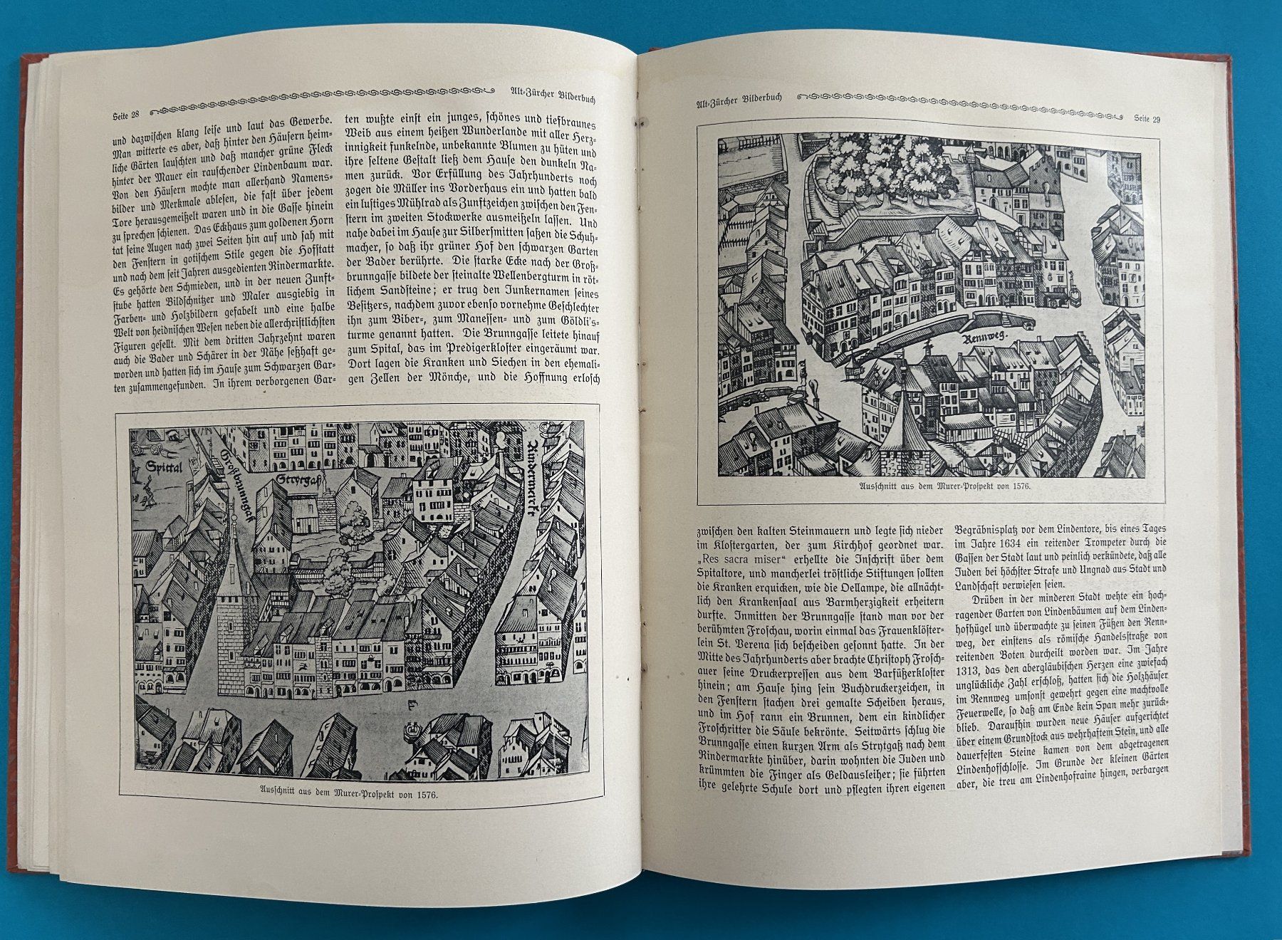 Bücher: ALT-ZÜRCHER BILDERBUCH 1911 – Gebraucht aus Zürich von Domus09 8