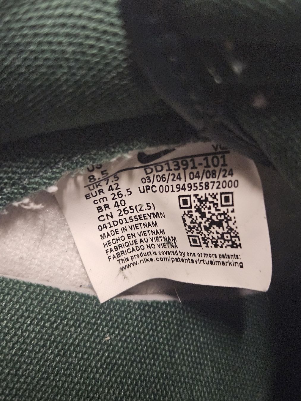 Nike Scarpe da uomo: Nike Dunk Schuhe Gr.42 – Usato da Emmenbrücke venduto da TopGato 3