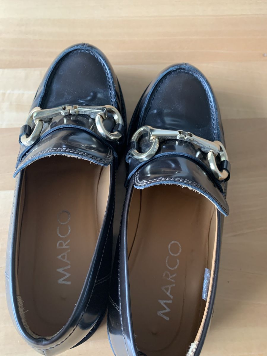 Damenschuhe: Marco Schnallenschuhe Gr. 37 Leder – Neu (gemäss Beschreibung) aus Mettmenstetten von _4_YOU_ 3