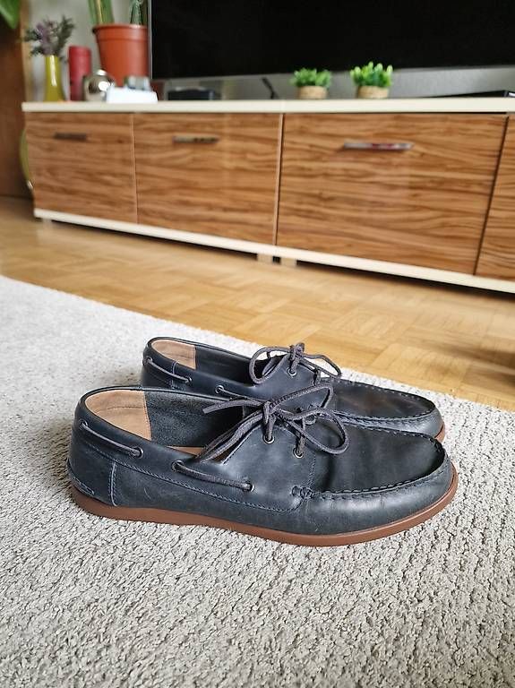 Scarpe da uomo: Topsider Clarks Morven Sail Gr 45 – Usato da Bern venduto da Huha1