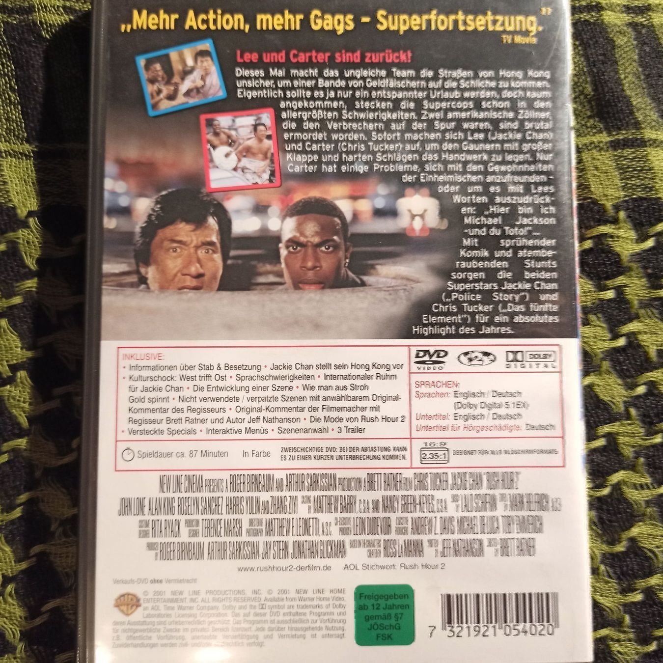 Tutti i DVDs: Rush Hour 2 – Usato da Dübendorf venduto da kb86_MOVIE 1