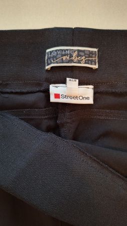 Schwarze Street One Hose, Top Zustand, Gr. 36/28