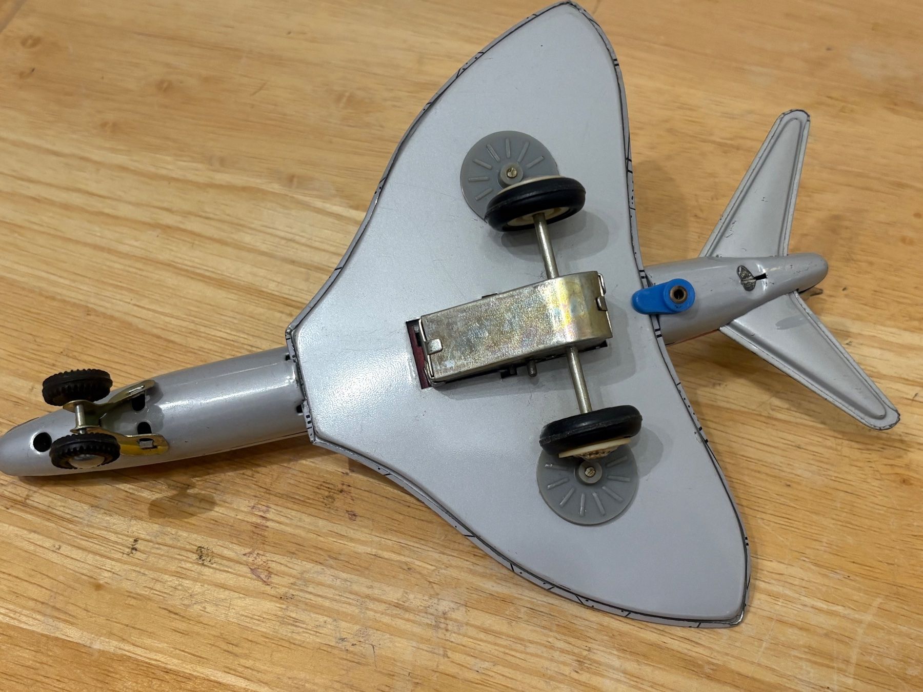 Giocattoli: Blech Flugzeug MF 281 AIR PLANE – Usato da Frick venduto da Rukki 3