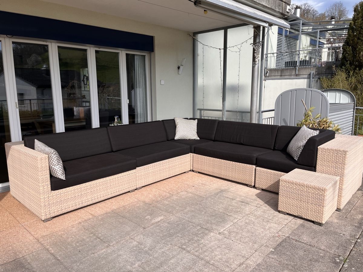 Divani: Dedon Rattanlounge – Usato da Gränichen venduto da lisalouisa