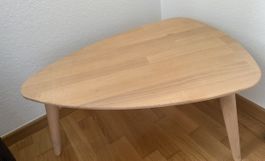 2 Couchtische aus Echtholz - Gratis 