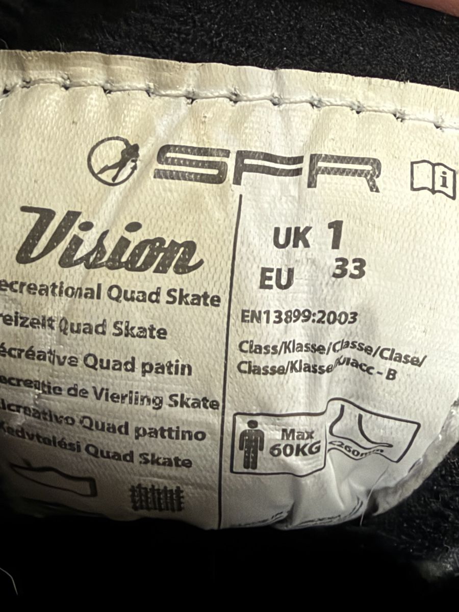 Inline-Skating & Rollschuhe: Quad Skates SFR Vision bunt Grösse 33 – Gebraucht aus Zürich von DaKi73 2