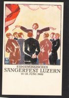 AK,LU Eidg. Sängerfest Luzern 1922