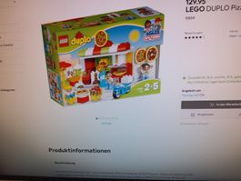 Lego Duplo Pizzeria und viele andere Steine