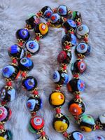 Vintage MURANO Glas Halskette Collier, ca 1960