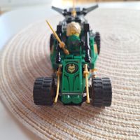 Lego Ninjago Fahrzeug mit Figur grün gebraucht Zustand