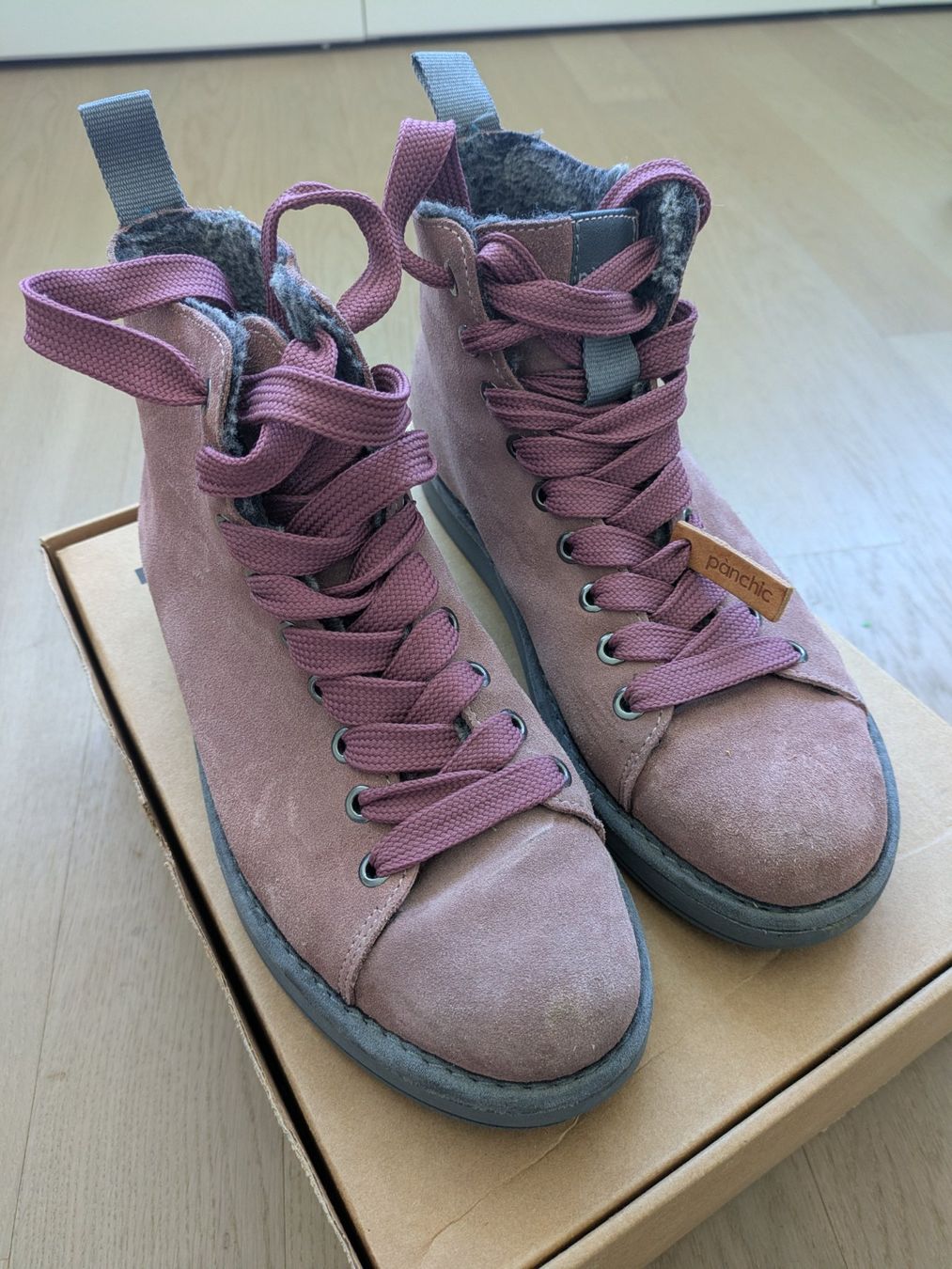 Scarpe da donna: Panchic Boots Gr. 38 Braunrosa – Usato da Hedingen venduto da once20 1