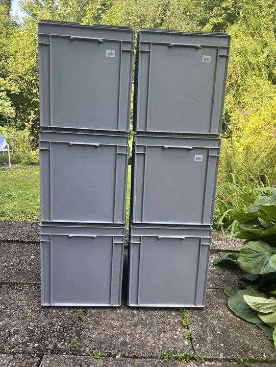 Utz Rako 6x Graue Lagerboxen / Stapelboxen - Top Zustand! (Gebraucht ...