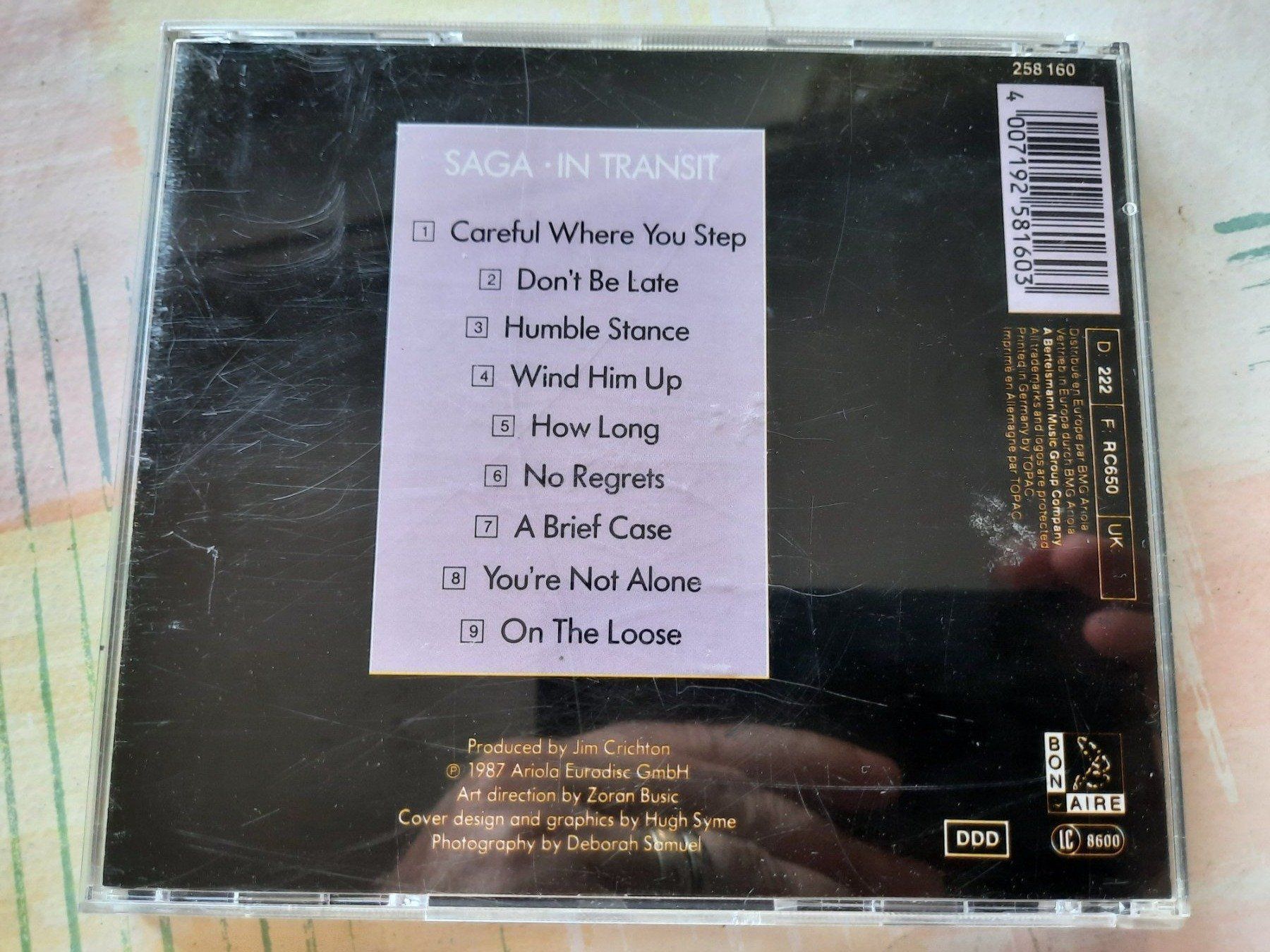 CD: Cd Saga - In transit – Usato da Pully venduto da bro_n52j 1