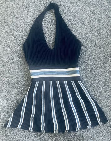 Jumpsuit gestreift Grösse S/M  V Ausschnitt guter Zustand