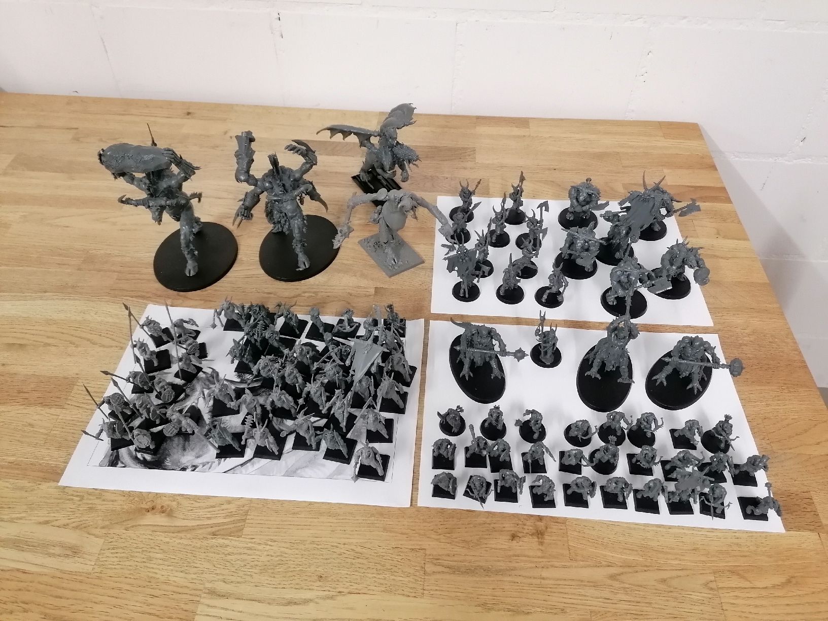 Kit di modellismo & Modellini statici: Warhammer Beastmen Brayherds WFB Oldworld – Usato da Hilterfingen venduto da Krimskramsel 3
