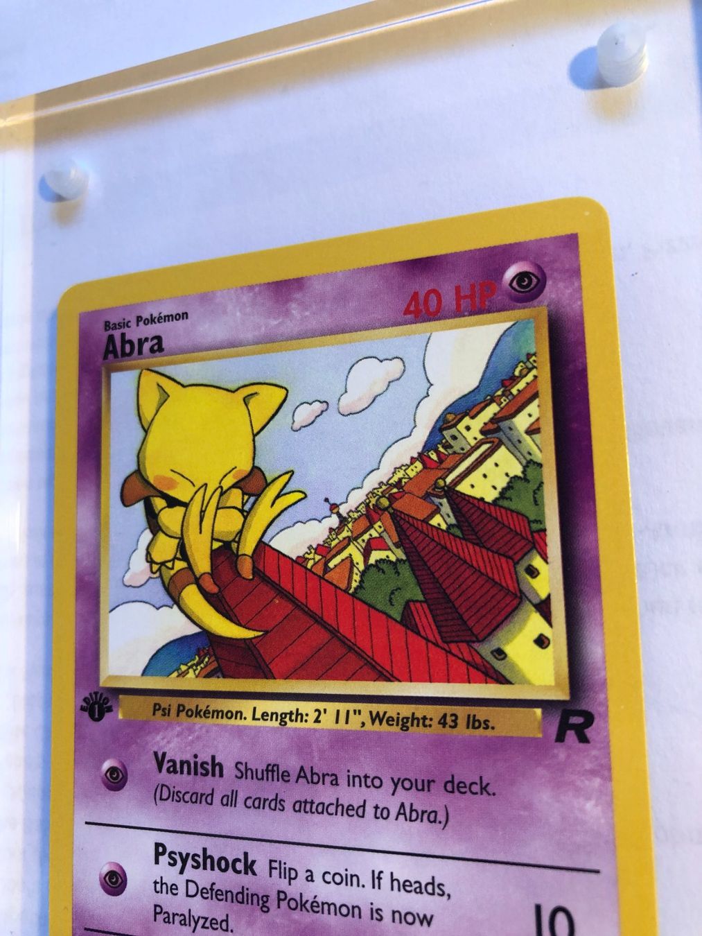 Sammelbilder & Trading cards: Abra 1st Team Rocket - MINT - ab 1.- – Gebraucht aus Giubiasco von dan_pr8b 3