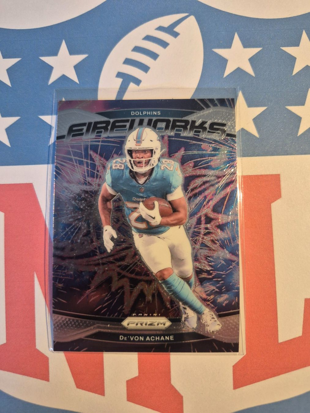 Panini Carte collezionabili: NFL De Von Achane Miami Dolphins – Usato da Treiten venduto da Sauber73