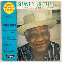 SIDNEY BECHET AVEC CLAUDE LUTER ET SON ORCHESTRE - SIDNEY BE
