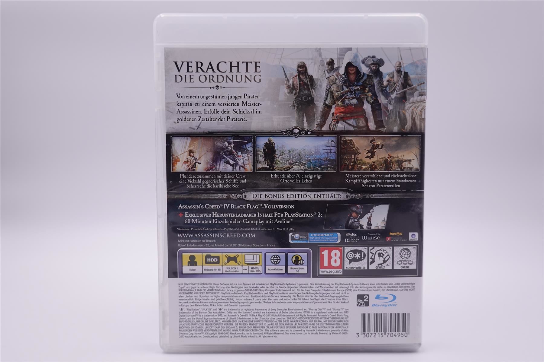 Sony Spiele: Assassins Creed Black Flag (PS3) – Gebraucht aus Herisau von ZelliZone 1