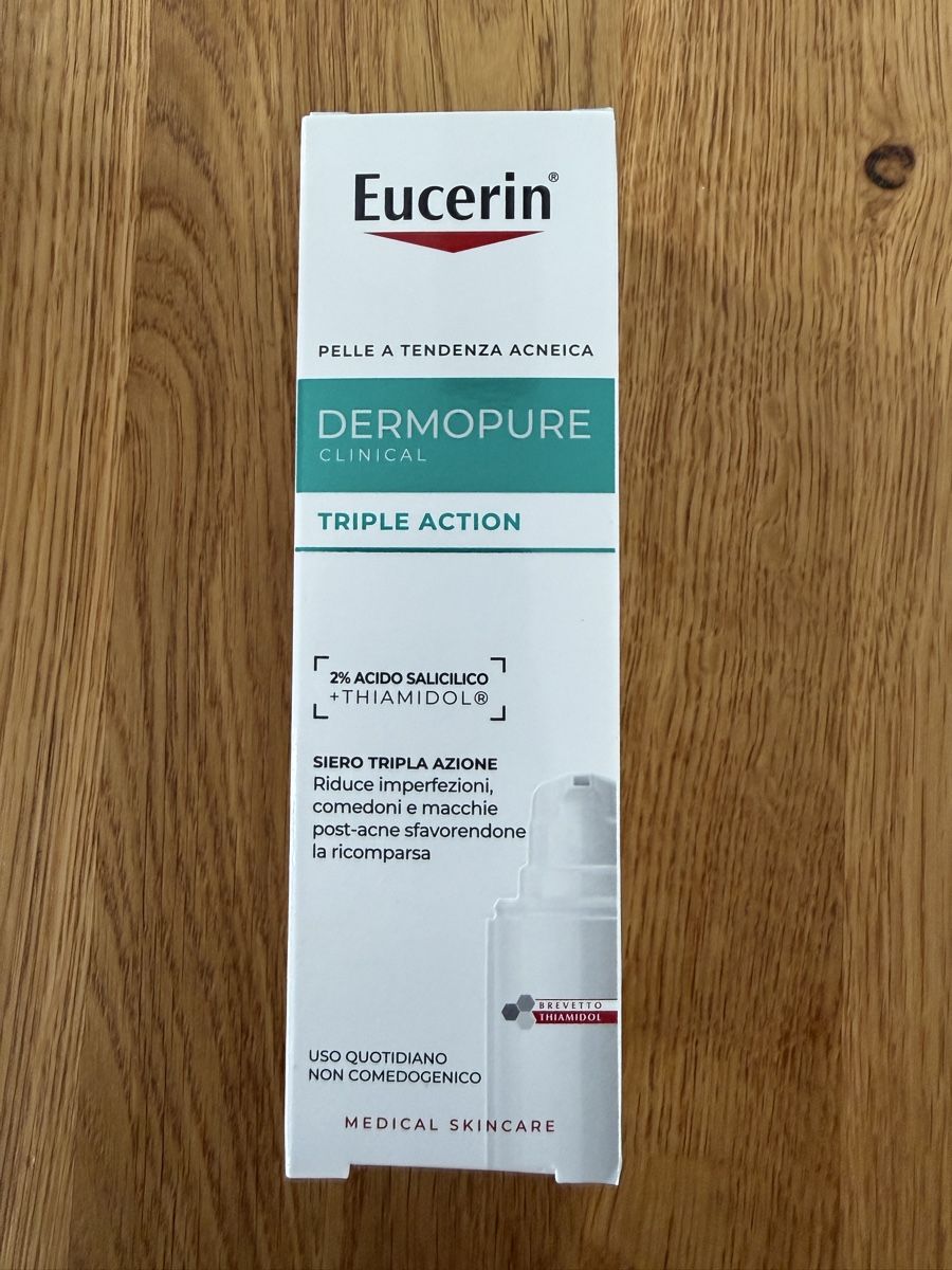 Cura del viso: New Eucerin Dermopure Clinical Triple Action Serum – Nuovo e nell'imballaggio originale da Zürich venduto da Eb_