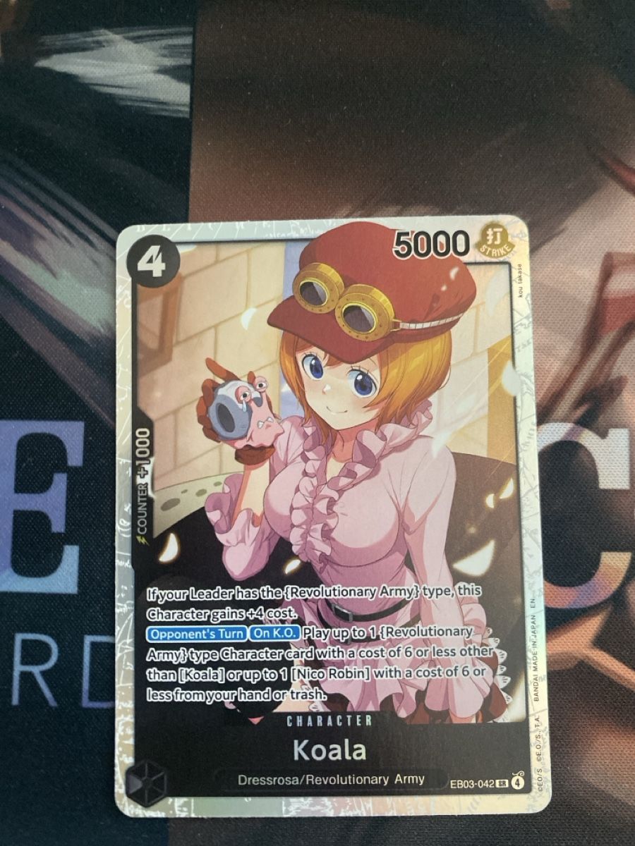 Bandai Carte collezionabili: One Piece Card Koala EB03-042 sr – Nuovo (secondo la descrizione) da Jegenstorf venduto da amor87 2