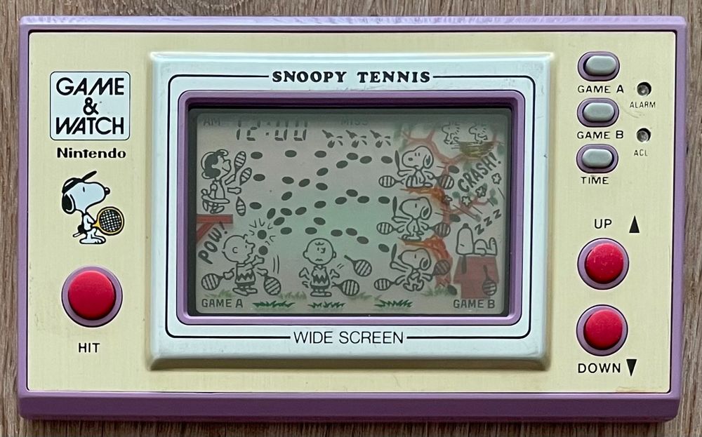GAME & WATCH Spiel SNOOPY TENNIS (SP30) (Gebraucht) in bonstetten