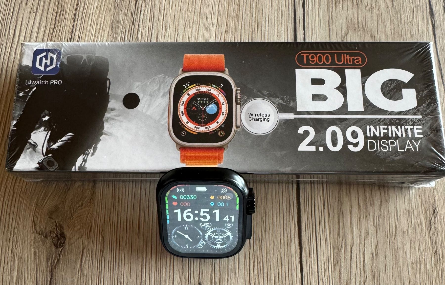 Smart Smartwatch: Smartwatch T900 Ultra – Nuovo e nell'imballaggio originale da Marly venduto da may_j75b 4