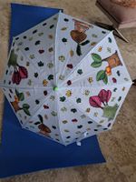 Regenschirm Kinder Motiv Waldtiere Herbst neuwertig