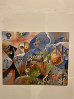 Original Kunstwerk, signiert, Abstrakt, für Kunstliebhaber