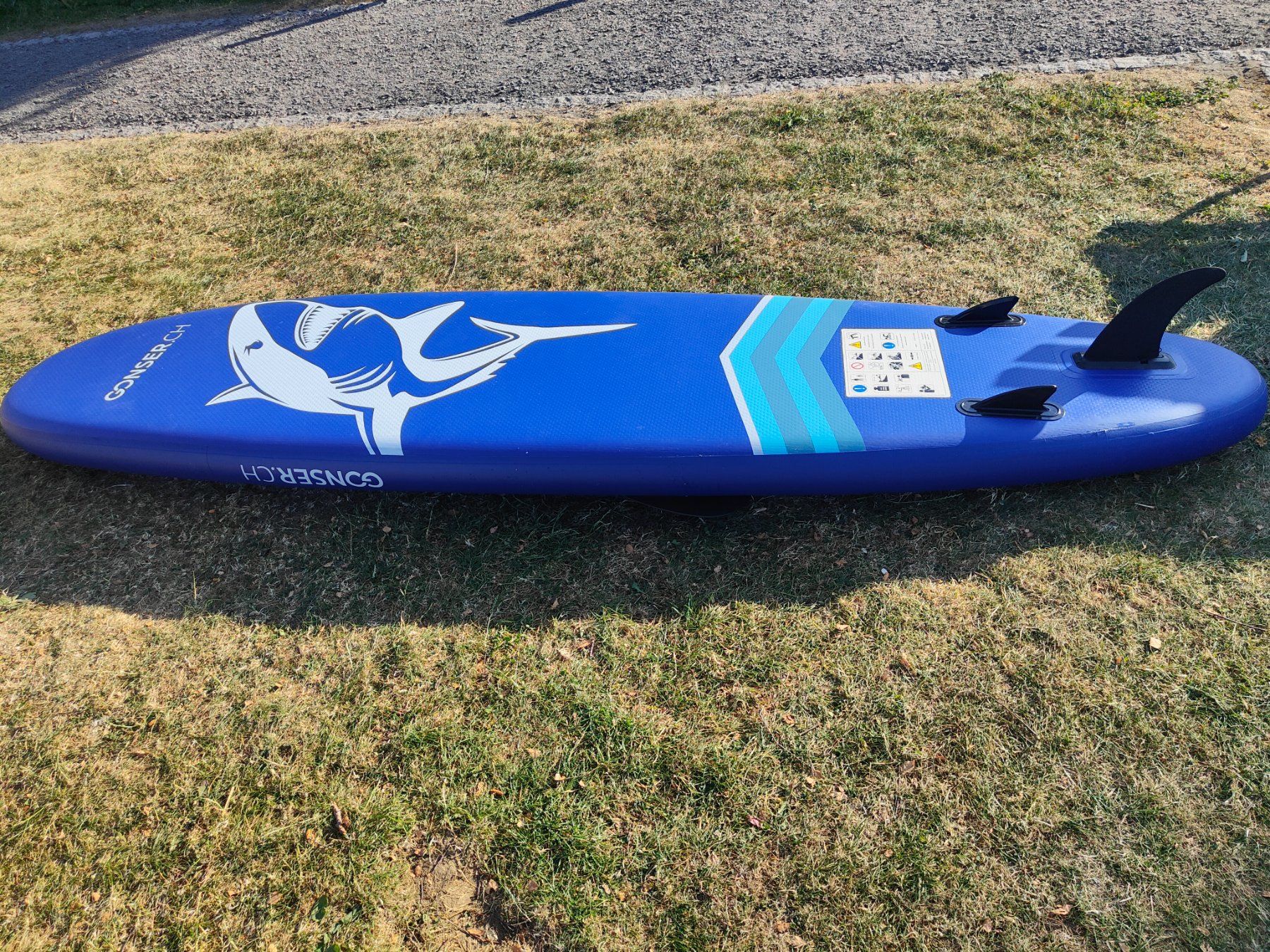 Surfboards & Schwimmbrette: SUP Stand Up Paddles blau weiss – Gebraucht aus Oberengstringen von fishermens01 1