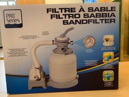Sandfilteranlage für Pool