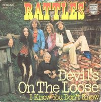 RATTLES Devil's on the loose 7" Germany 1971 Rock, Glam