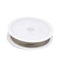 Schmuckdraht, platin 0,45 mm  50m-Rolle