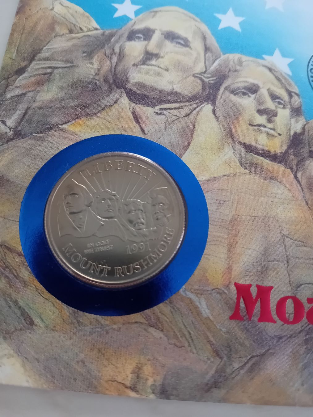 Tutti le monete: Muenzbrief USA Mount Rushmore – Nuovo (secondo la descrizione) da Muralto venduto da Alex1912 1