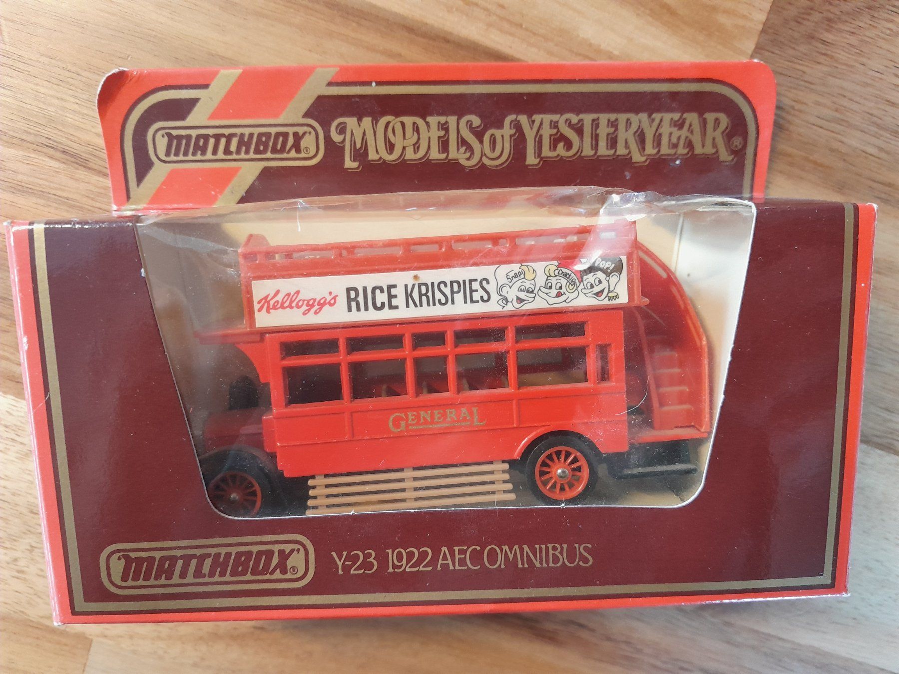 Matchbox Modellini d'auto: Bus londonien (rouge) – Usato da Sullens venduto da DPerrin