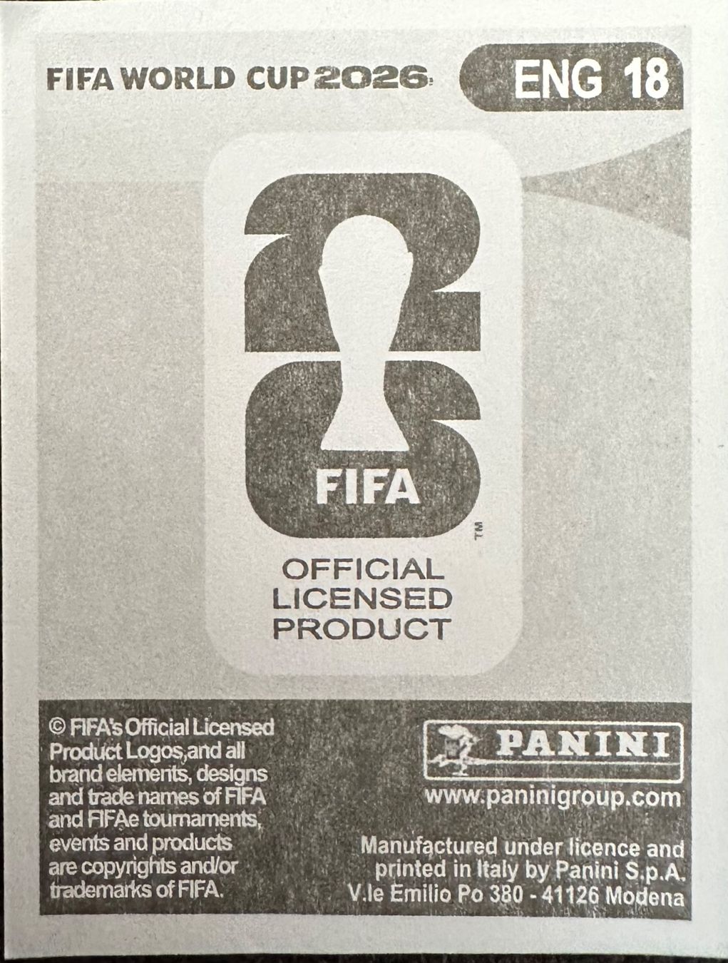 Panini Sammelbilder & Trading cards: Panini WM 2026  Sticker – Neu (gemäss Beschreibung) aus Kloten von Slavi75 1