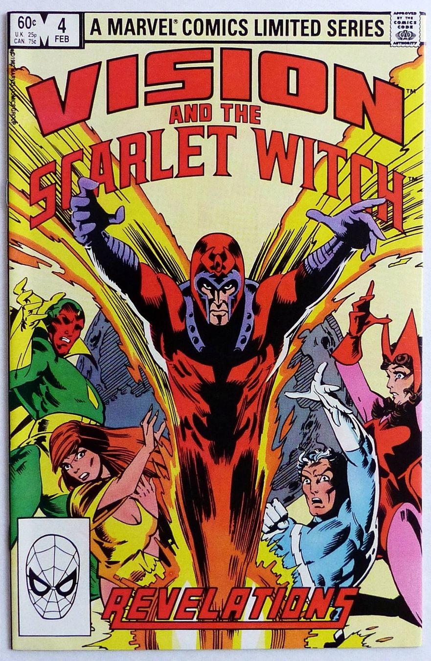 Comics: VISION & THE SCARLET WITCH COMPLETE 4 PART SERIE MARVEL 1982 – Gebraucht aus Lugano von YouWantUS 8