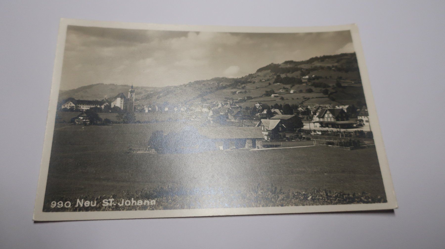 Ansichtskarten: Neu St. Johann  N° 990 – Gebraucht aus Cormoret von Pascalll2001 1