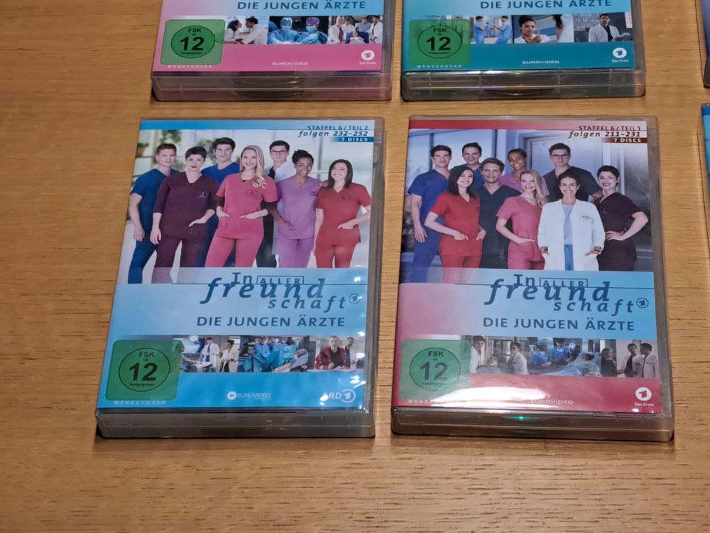 Komplett Staffeln 1-7 in aller Freundschaft Die jungen Ärzte (Gebraucht ...