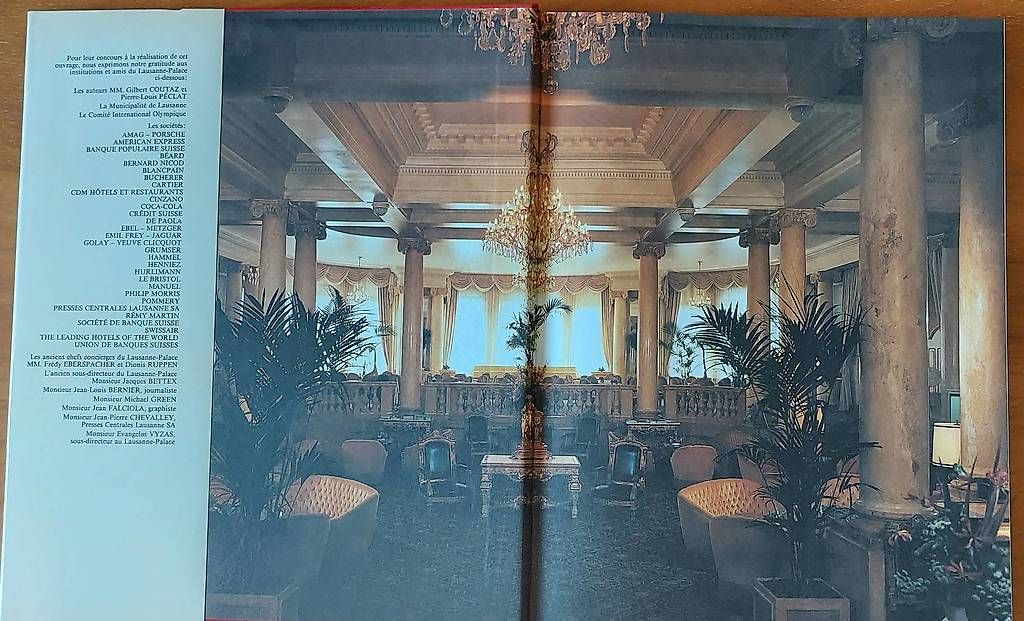 Libri: Lausanne Palace 75 ans – Usato da Pully venduto da Dede1958 2