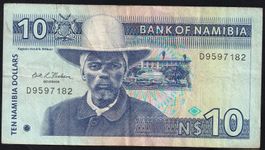 Namibia 10 Dollars 1993