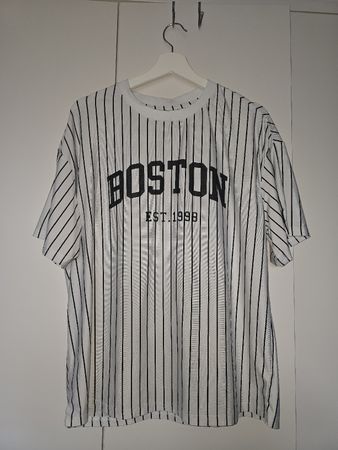 Cooles Sommer T-Shirt Boston Style, gestreift, Gr. M
