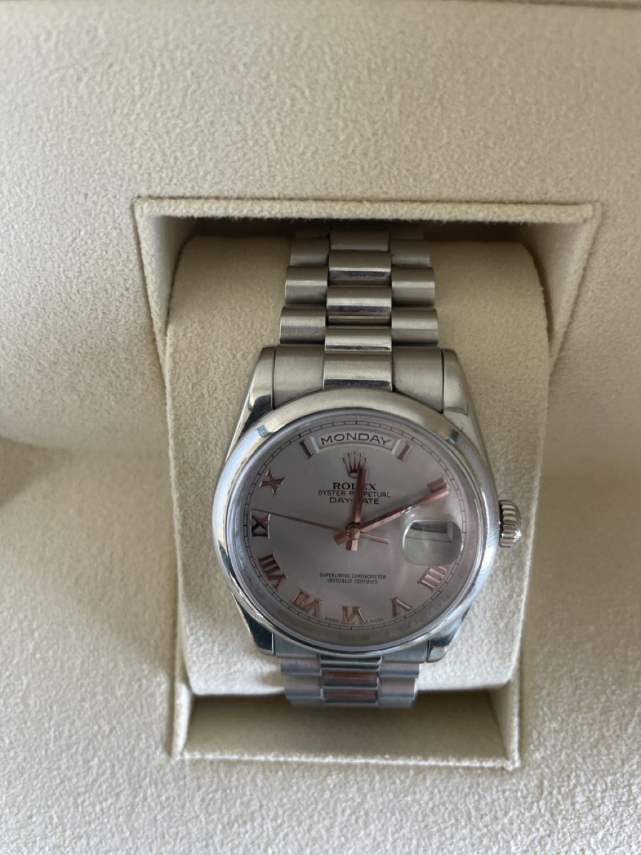 Rolex Orologi: Rolex Platinum 36mm Day Date – Usato da Pfäffikon SZ venduto da StanleyCup 4