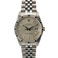 Rolex Oyster Perpetual Date 34 Silver Dial (Full set 1988)