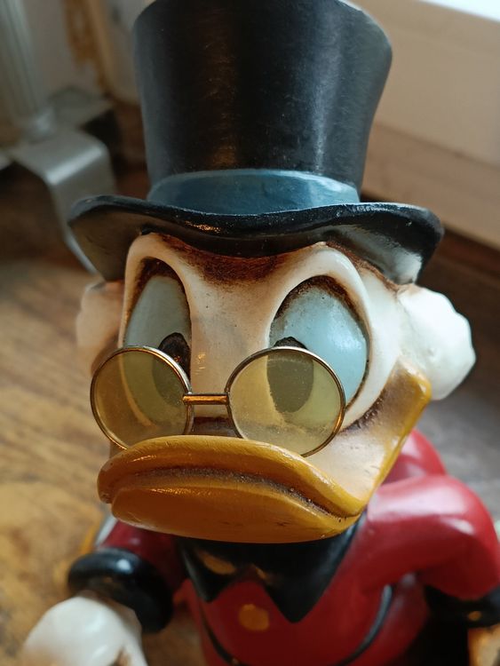 Dagobert Duck mit Geldkoffer von Walt Disney / 1980 | Kaufen auf Ricardo